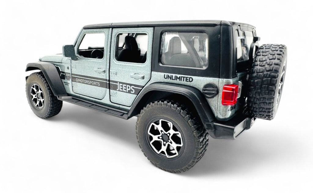 Jeep Wrangler Diecast Scale Model Car - Regular