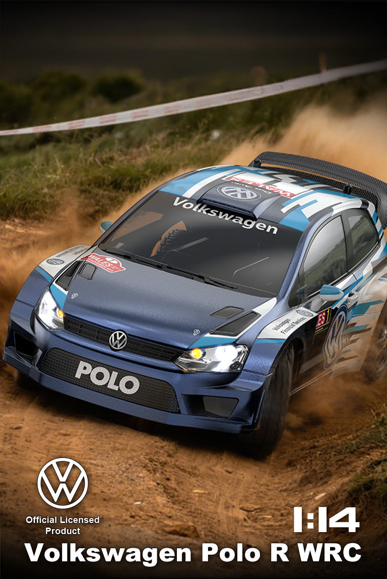 Volkswagen Polo R WRC Edition – 1/14 Scale 4WD Brushless RC Rally Car