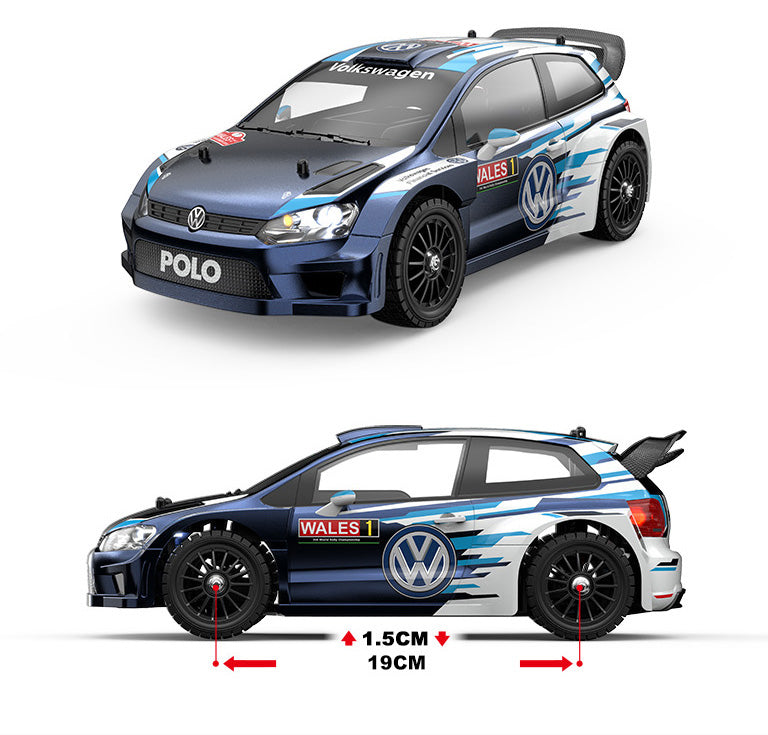 Volkswagen Polo R WRC Edition – 1/14 Scale 4WD Brushless RC Rally Car
