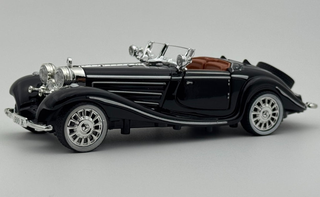 1936 Mercedes Benz 500k Roadster Diecast Scale Model - Large