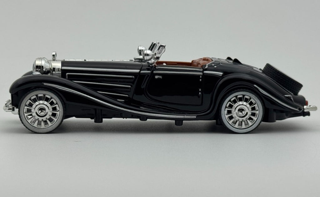 1936 Mercedes Benz 500k Roadster Diecast Scale Model - Large