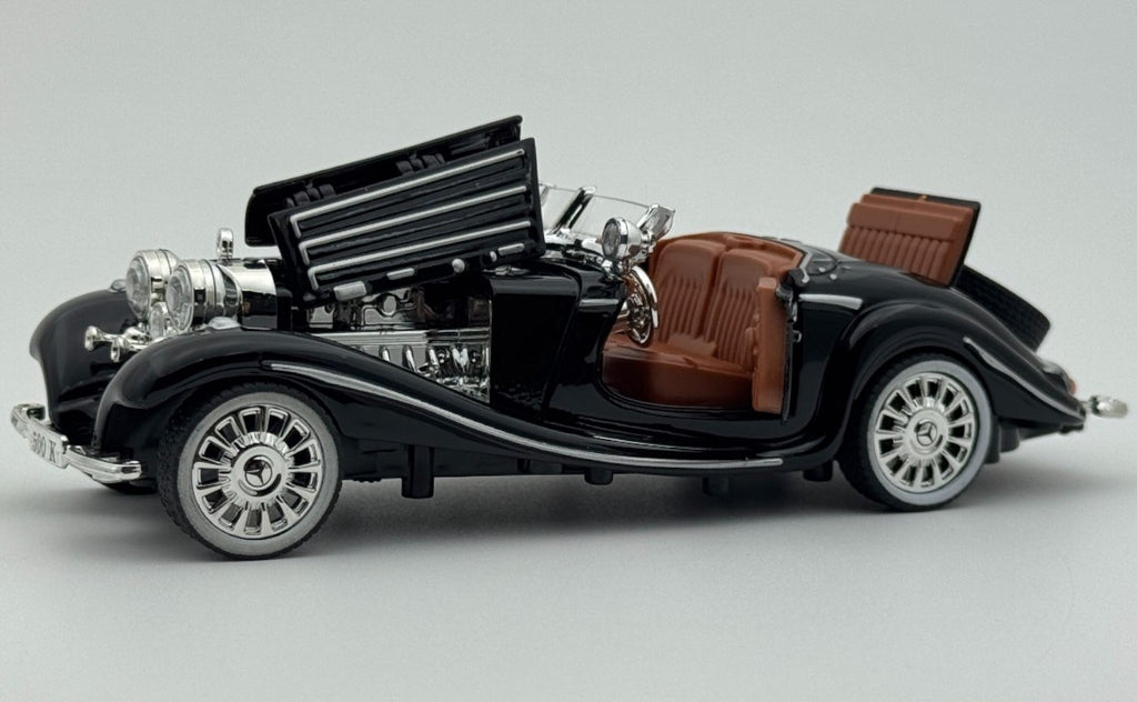 1936 Mercedes Benz 500k Roadster Diecast Scale Model - Large