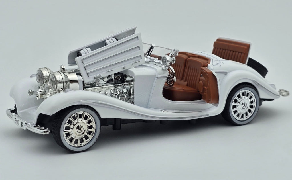 1936 Mercedes Benz 500k Roadster Diecast Scale Model - Large