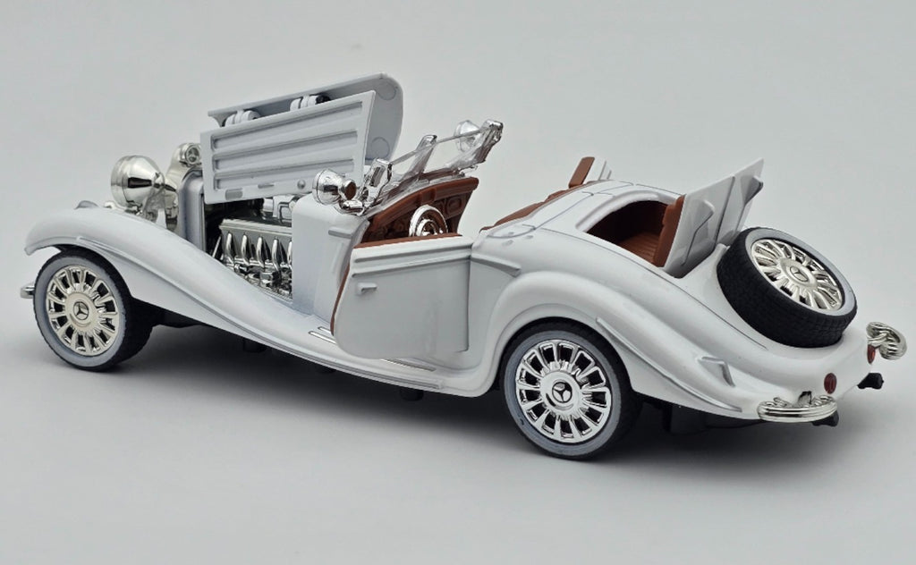 1936 Mercedes Benz 500k Roadster Diecast Scale Model - Large