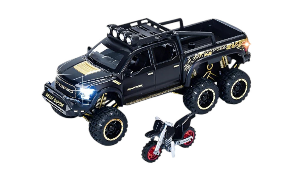 Ford F-150 Raptor 6x6 Diecast Scale Model Car - large