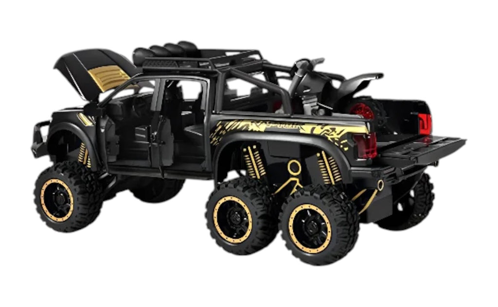Ford F-150 Raptor 6x6 Diecast Scale Model Car - large