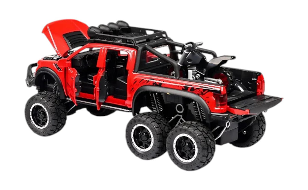 Ford F-150 Raptor 6x6 Diecast Scale Model Car - large