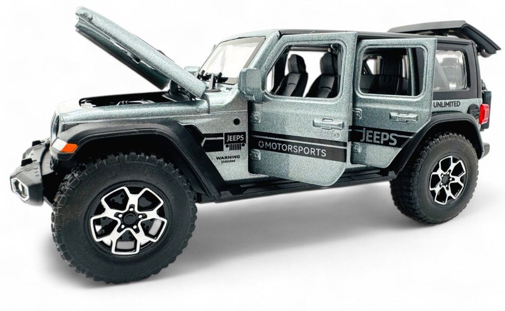Jeep Wrangler Diecast Scale Model Car - Regular