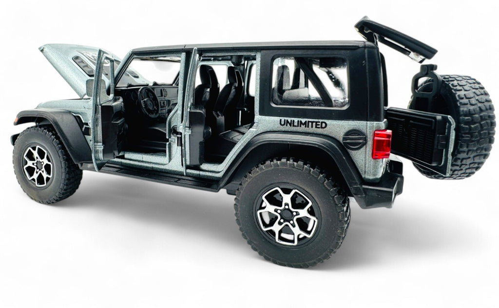 Jeep Wrangler Diecast Scale Model Car - Regular