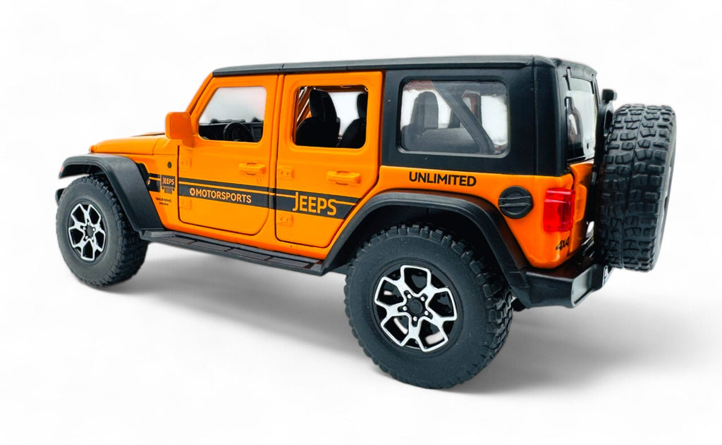 Jeep Wrangler Diecast Scale Model Car - Regular