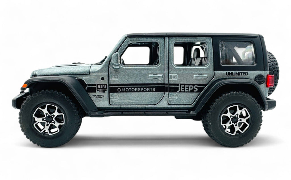 Jeep Wrangler Diecast Scale Model Car - Regular