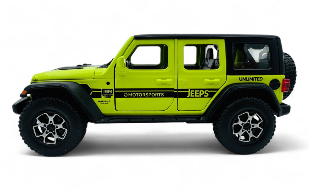 Jeep Wrangler Diecast Scale Model Car - Regular