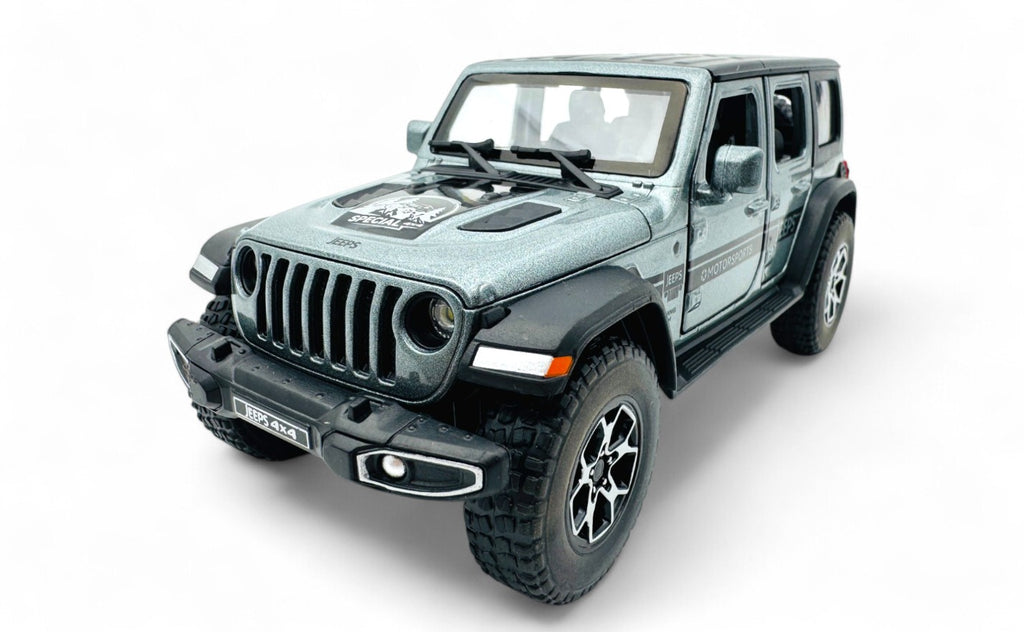 Jeep Wrangler Diecast Scale Model Car - Regular