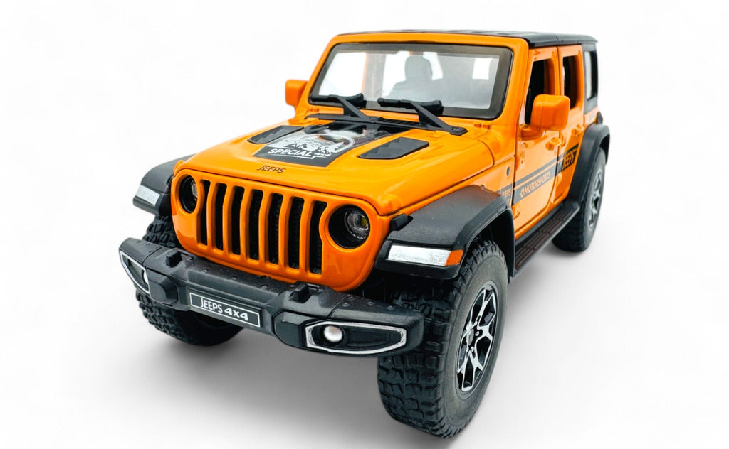Jeep Wrangler Diecast Scale Model Car - Regular