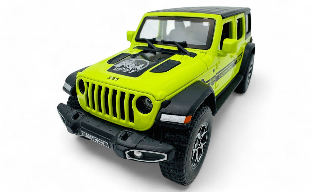 Jeep Wrangler Diecast Scale Model Car - Regular
