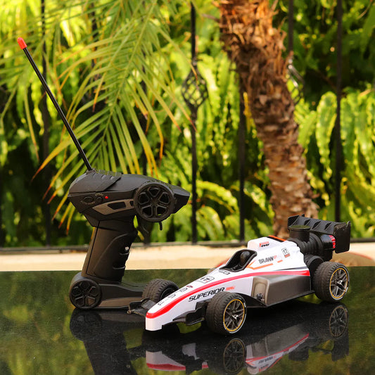 Speed Formula RC Car with Spray Effect & LED Lights