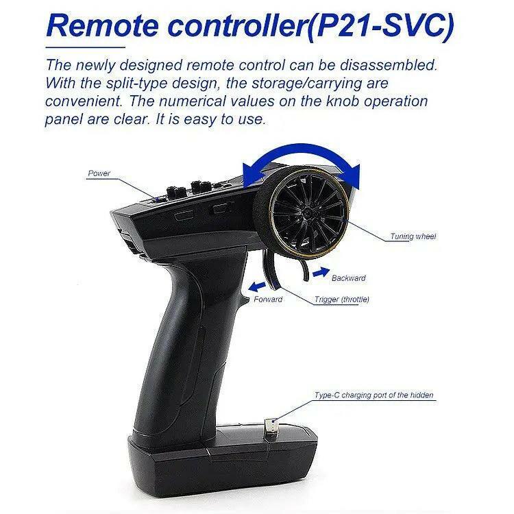 NanoDrift C61 PRO – 1:76 Precision Micro Drift Car (Purple)