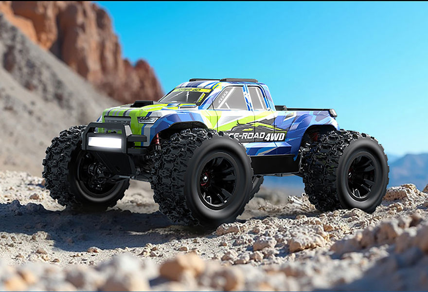 Titan TrailRunner X14 – 1/14 Brushless Off-Road Big-Tyre RC Monster Truck