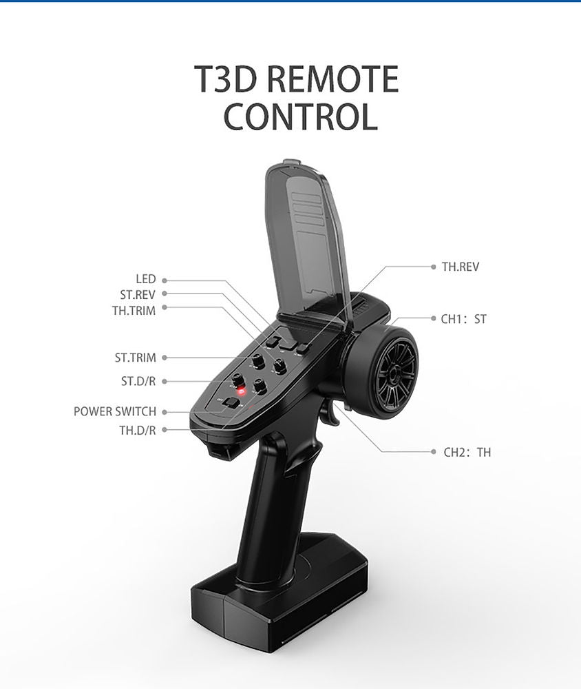 Titan TrailRunner X14 – 1/14 Brushless Off-Road Big-Tyre RC Monster Truck