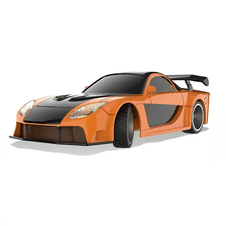 MicroDrift MCL43 – 1:43 Gyro Drift RC Car (Orange McLaren Edition)