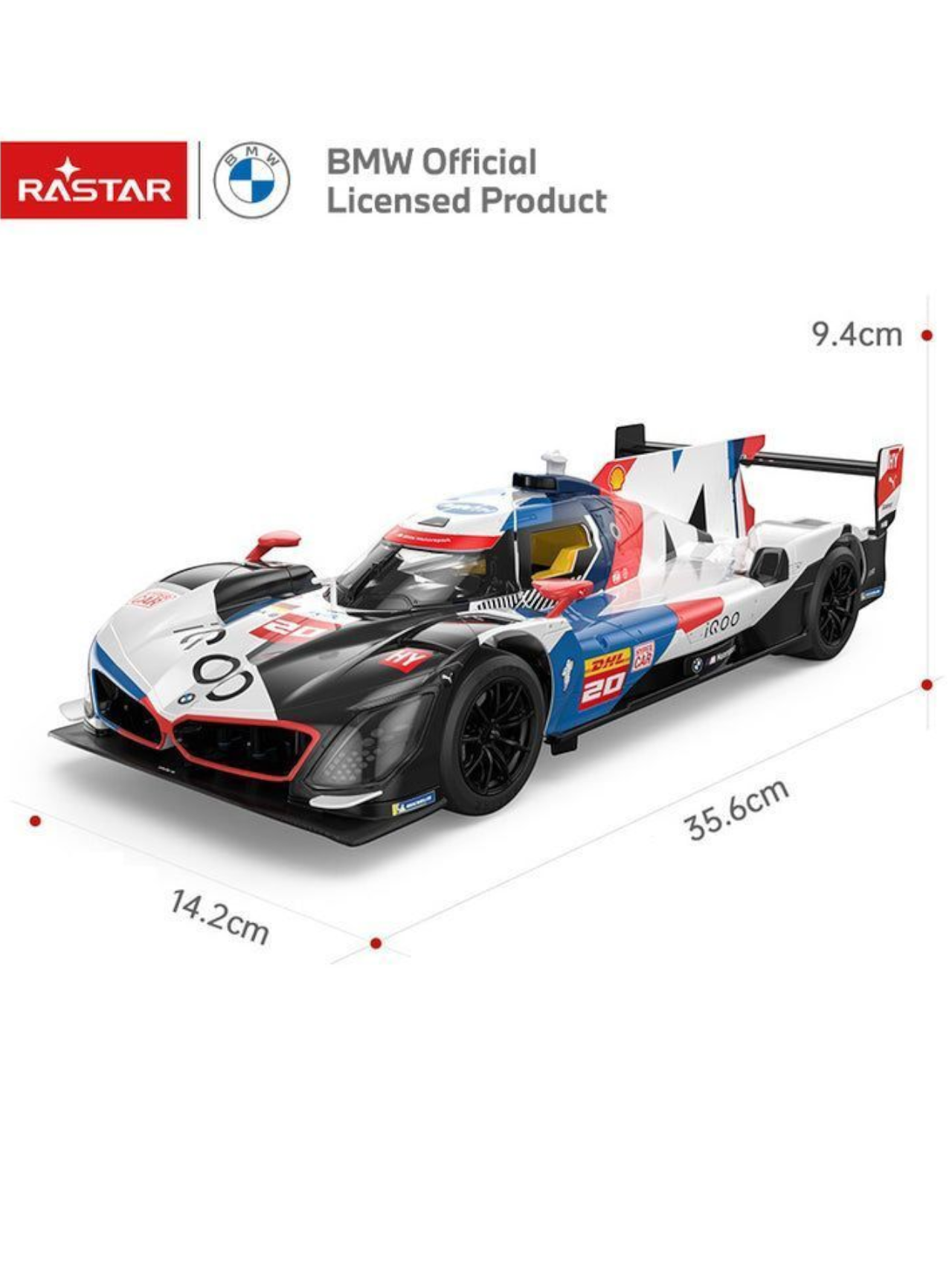 BMW M Hybrid V8 Remote Control Car – 1:14 Scale