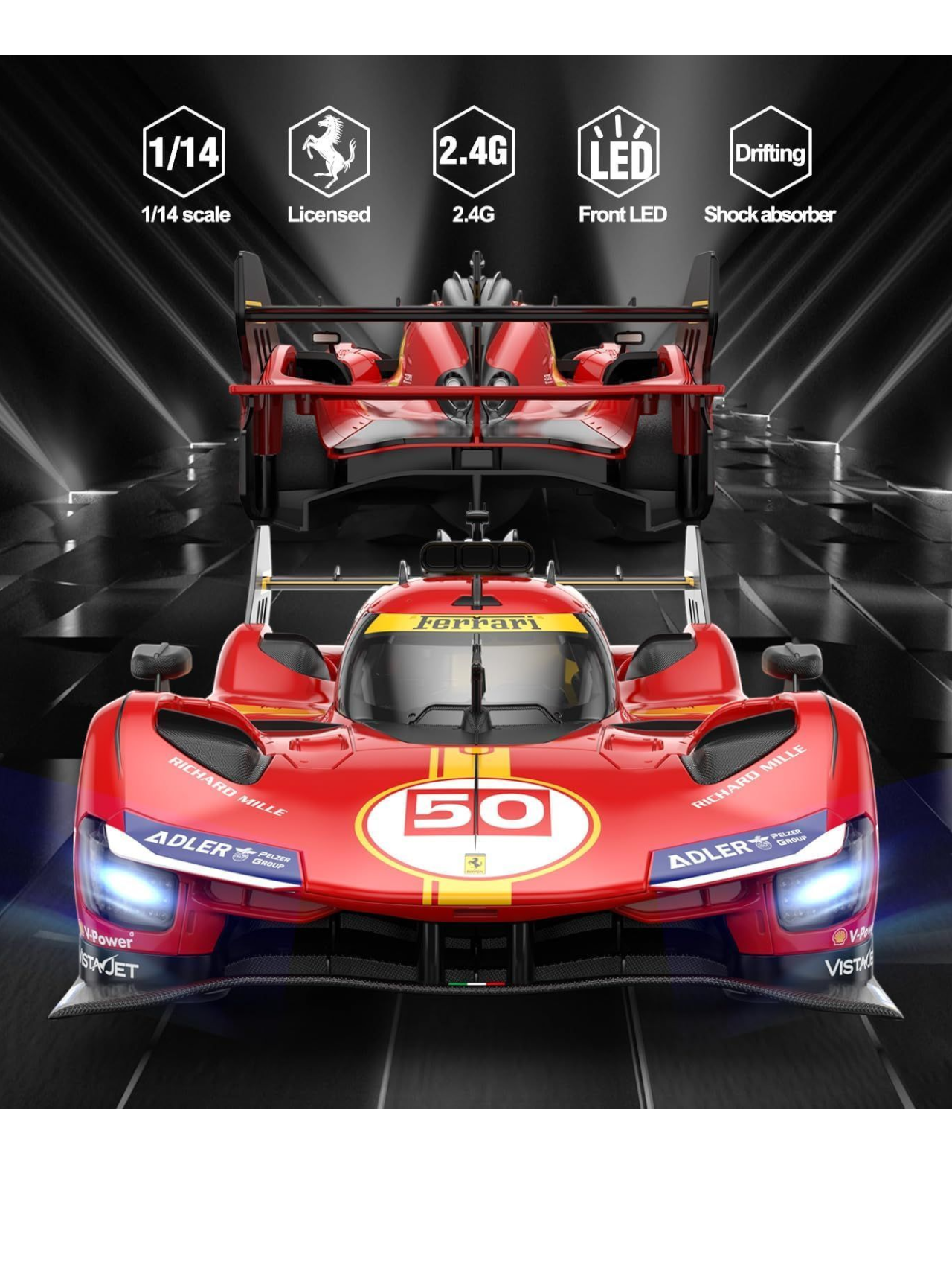 Ferrari 499 P Remote Control 1:14 Scale