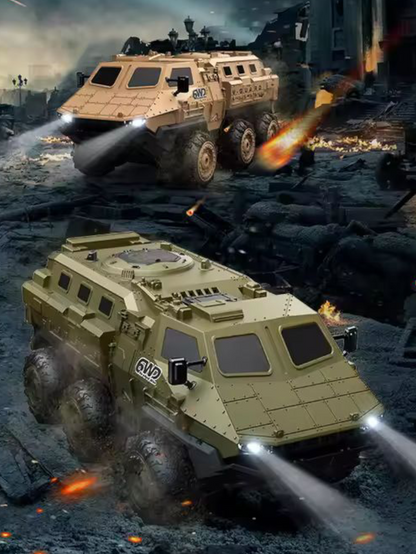 V-Guard Six-Wheel Drive Military Armored RC Vehicle – 1:16 Scale