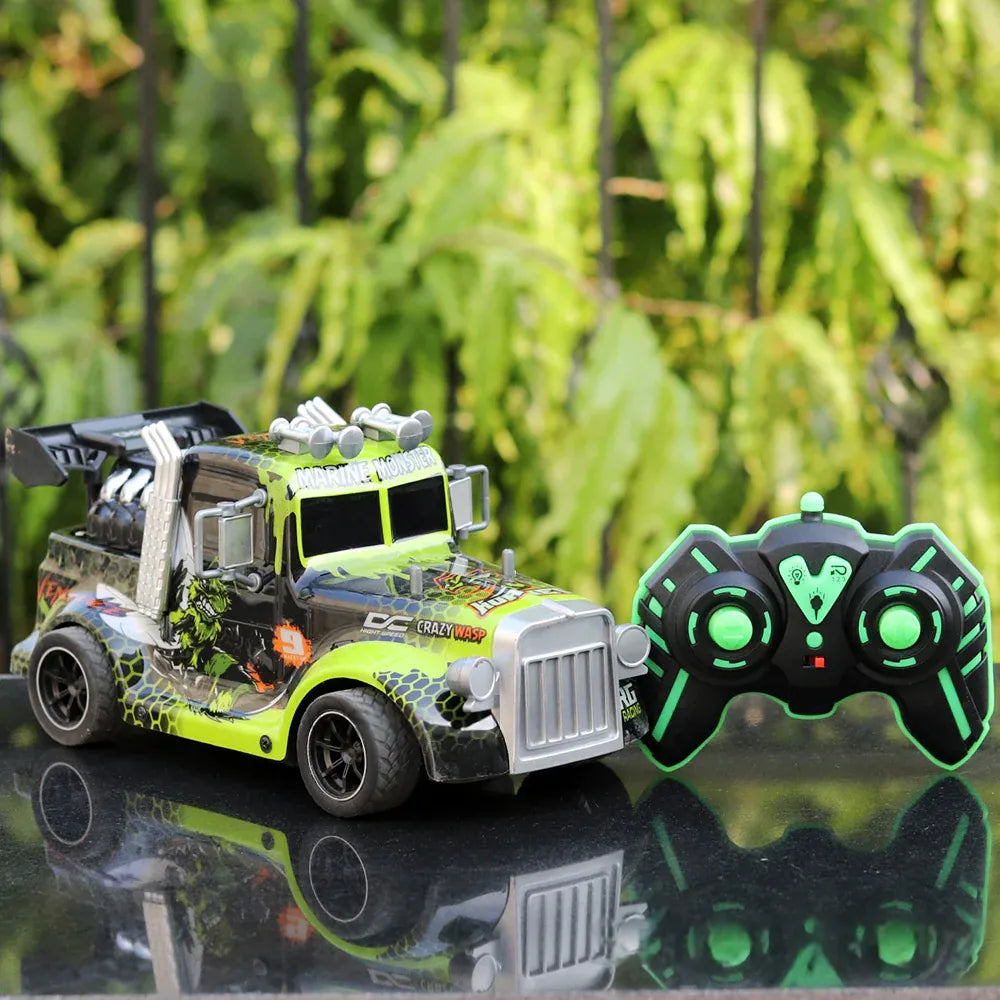 Hornet RC Spray Light Vehicle – Smoke-Effect RC Car with LED Lighting